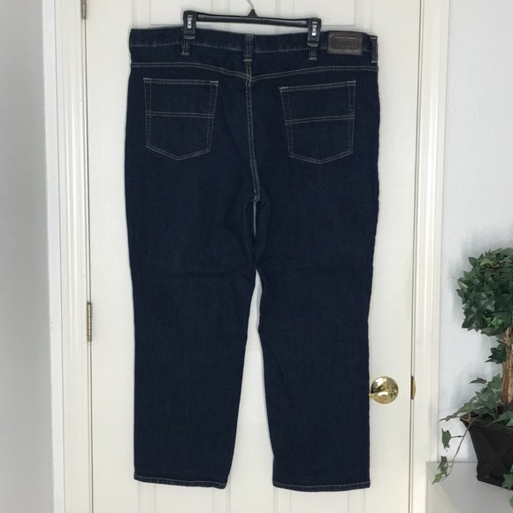 🚜C.E. Schmidt Workwear Men's Jeans | Dark Blue | Size 44W x 30L - Picture 5 of 12